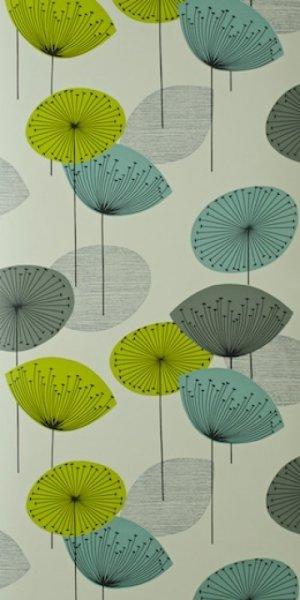 SANDERSON DANDELION CLOCKS WALLPAPER